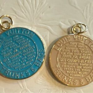 Louis Vuitton Trunks & Bags Medallions set of 2